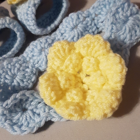 2 pc.Barefoot Sandals & Headband Set - Picture 9 of 10